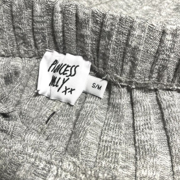 Princess Polly Ribbed Knit wide leg pants size S / M - Picture 3 of 3